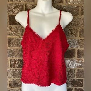Vintage Victoria Secret Golden Label Lace Camisole Slip Top Size Medium